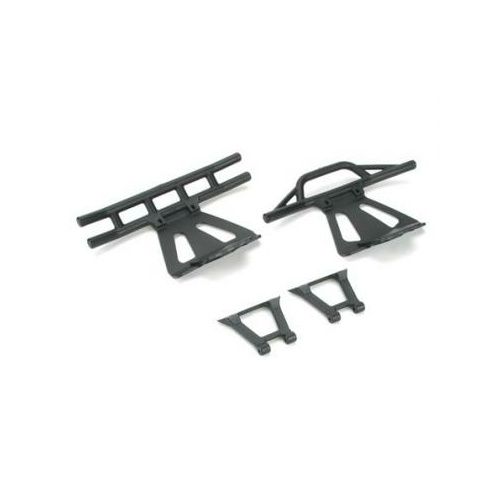 Losi Front/Rear Bumpers & Braces: Lst,Lst2,Aft Mug,Mgb - Losb2401