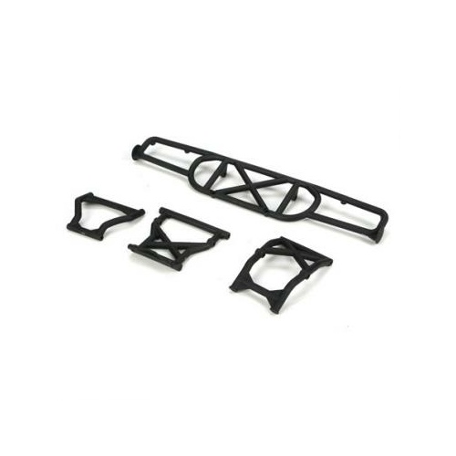 Losi Rear Bumper Pack: Ten-Scte - Losb2417