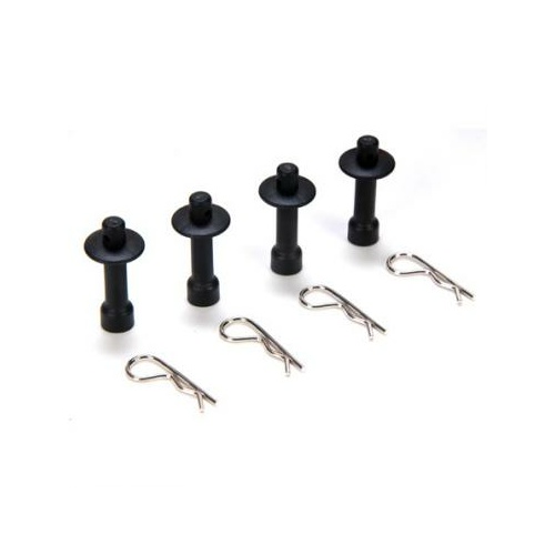 Losi Body Post Set: Ncr - Losb2460