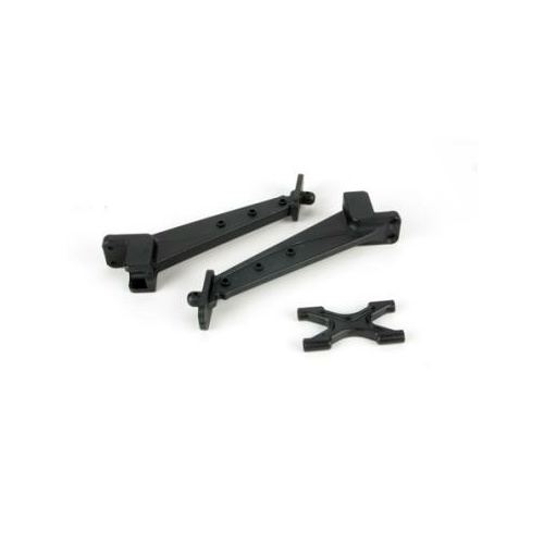 Losi Wing Mounts, Plastic: Lst, Lst2, Aft, Mug, Mgb - Losb2501