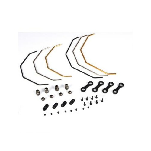 Losi Sway Bar Set & Hardware - 3 Ea. F&R: 5Tt - Losb2562