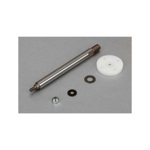 Losi Nutted Shock Shaft & Piston Kit,Front: 5Ive-T - Losb2871
