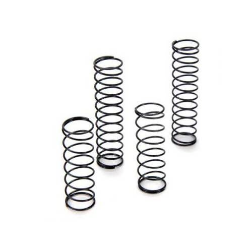 Losi Fr/R Spring Set - 4, Black - Medium - Losb2961
