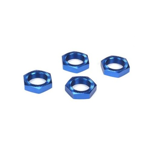 Losi Wheel Nuts, Blue Anodized - 4: 5Ive-T - Losb3227