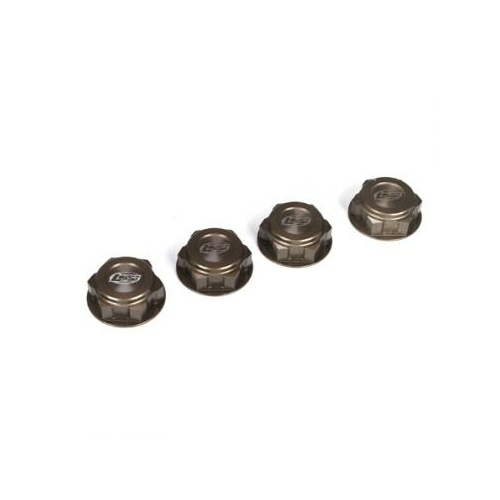 Losi Wheel Nuts, Captured - 4: 5Ive-T - Losb3228