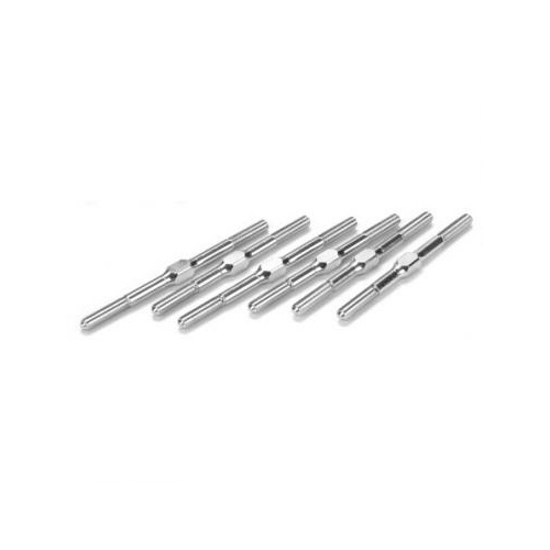 Losi Fr/R Steering Turnbuckle Set - 6: 10-T - Losb4003
