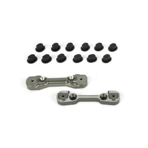 Losi Adjustable Front Hinge Pin Holder Set: Ten - Losb4112
