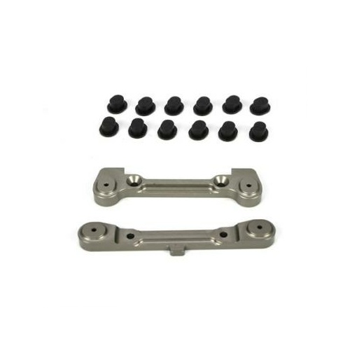 Losi Adjustable Rear Hinge Pin Holder Set: Ten - Losb4113