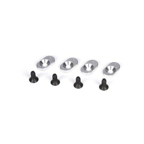 Losi Engine Mount Inserts & Scres  17.5/58 - Losb5806