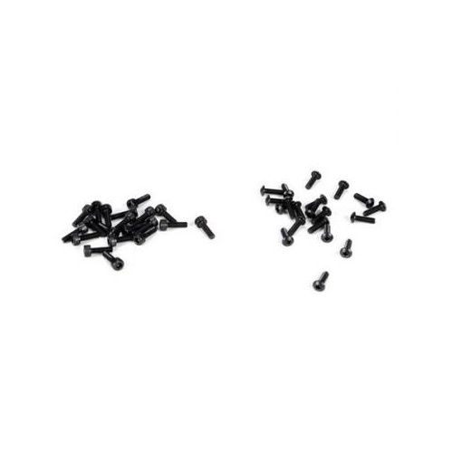 Losi Wheel Screw Set, 3X10Mm Bh & Cap - 20Ea: 5Ive-T - Losb6450