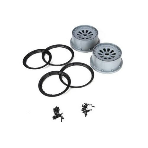 Losi Wheel And Beadlock Set - 2: 5Tt - Losb7027
