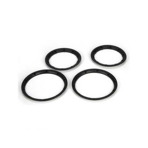 Losi Beadlock Set, Inner & Outer Black - 2: 5Ive-T - Losb7028