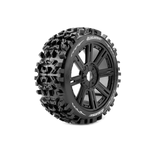 Louise RC - B-PIONEER - 1-8 Buggy Tire set with closed cell insert (NO RIMS) 