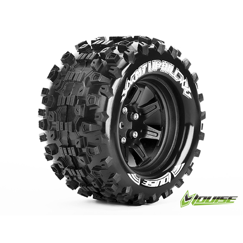 MT-Uphill Tyre On Black Rim 0 Offset