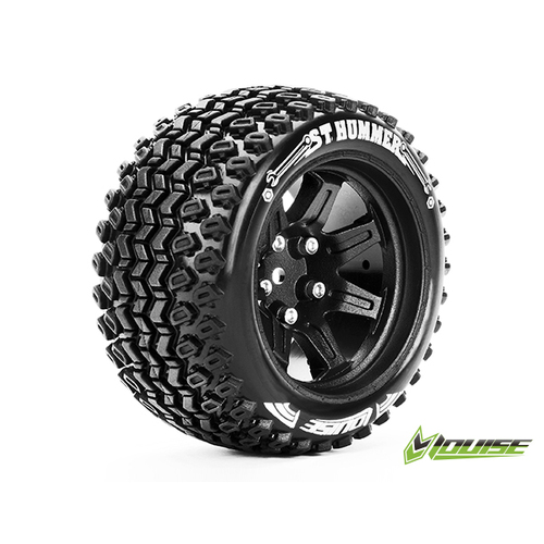 ST-Hummer Tyre On Black Rim BEARING