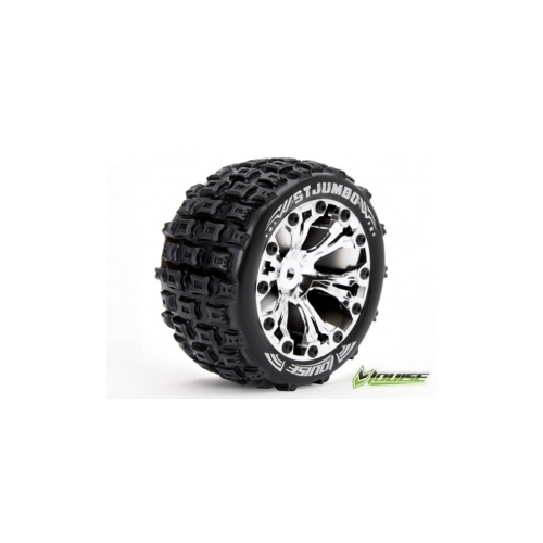 ST-Jumbo Tyre On Chrome Rim