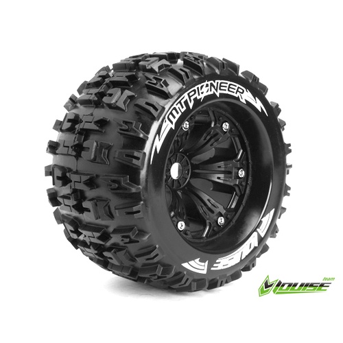 MT-Pioneer 1/8 Monster Truck Tyres Black