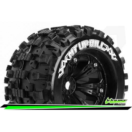 ####MT-Uphill 1/8 Monster Truck Tyres Black (USE 3219X)