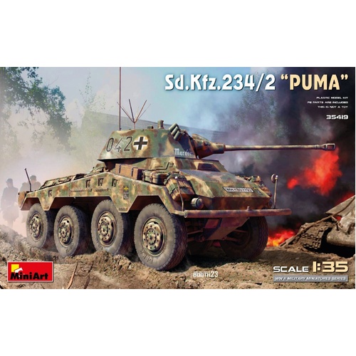 MiniArt 1/35 Sd.Kfz.234/2 “Puma” Plastic Model Kit
