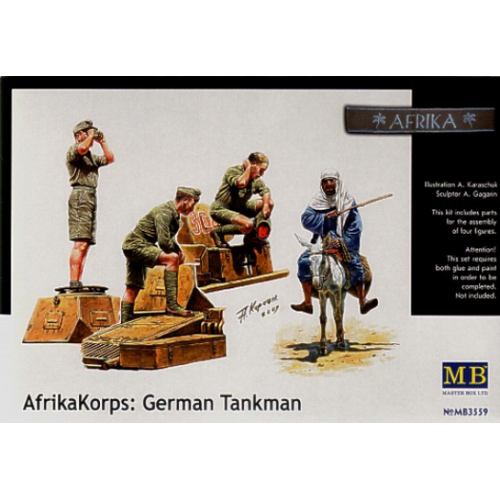 Master Box 1/35 Deutsches Afrika Korps, WWII Era Plastic Model Kit