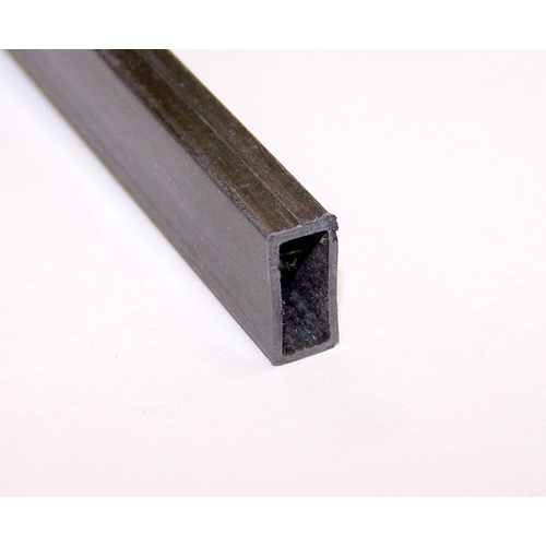 CARBON FIBRE RECTANGULAR TUBE 6 X 16 X 2mm X 1000mm