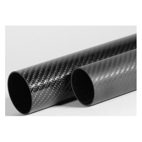 WOVEN CARBON FIBRE TUBE 20 X 18.6mm X 1M To Fit Inside MECRT2120