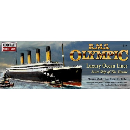 Minicraft 11319 1/350 RMS Olympic (New tooling for Olympic parts) Plastic Model Kit
