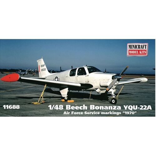 Minicraft 11688 1/48 YQU-22A Surveillance Aircraft USAF Plastic Model Kit