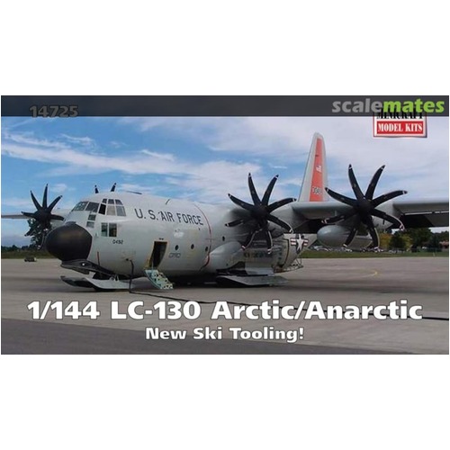 Minicraft 14725 1/144 LC-130 Arctic/Antarctic (new tooling for skis) Plastic Model Kit