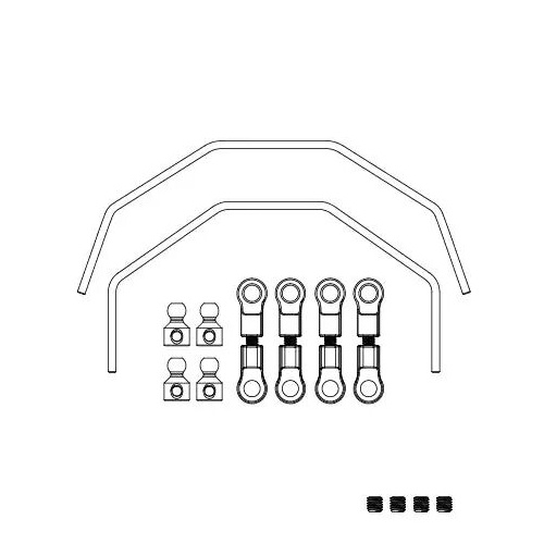 MJX Front & Rear Anti-Roll Bar