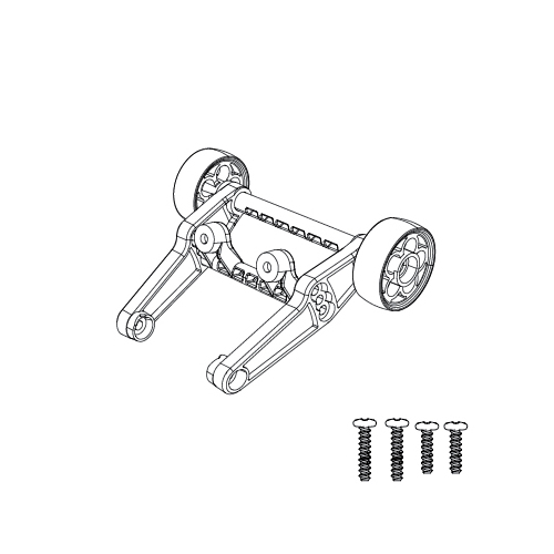 MJX Truggy Wheelie Bar Assembly [16120]