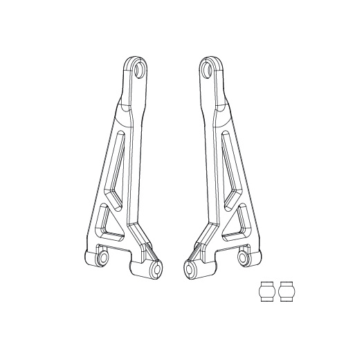 MJX Rear Upper Suspension Arms [16240]