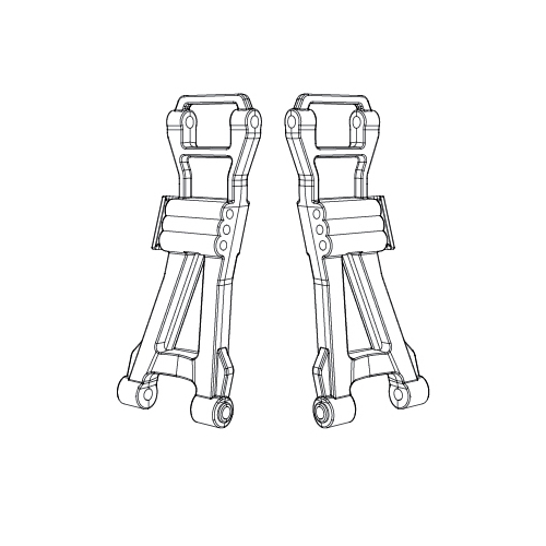 MJX Rear Lower Suspension Arms [16250]