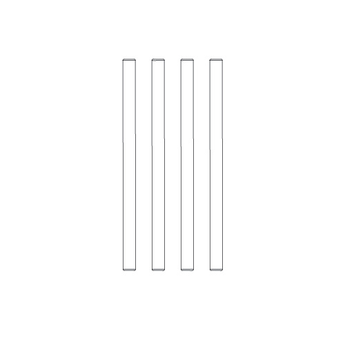 MJX F/R Lower Suspension Arms Hinge Pins (4pcs) [M25425]