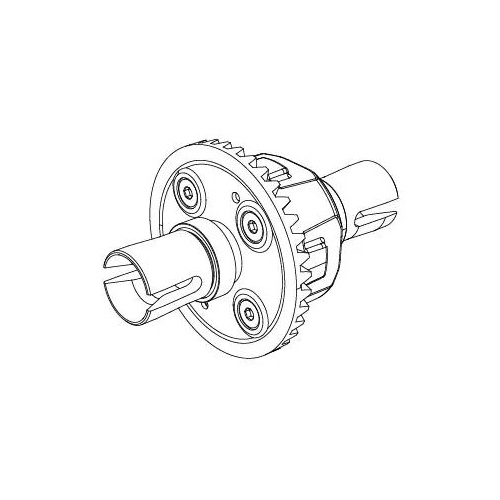 MJX Front & Rear Differentials