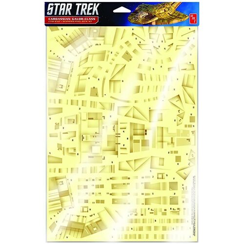 AMT 1/750 Star Trek: Deep Space Nine: Cardassian Paneling Decals (Upgrade for AMT1028)