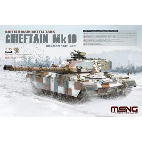 Meng 1/35 British Main Battle Tank Chieftain Mk10 Plastic Model Kit