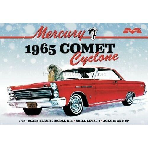 Moebius 1/25 1965 Mercury Comet Cyclone Plastic Model Kit [1210]