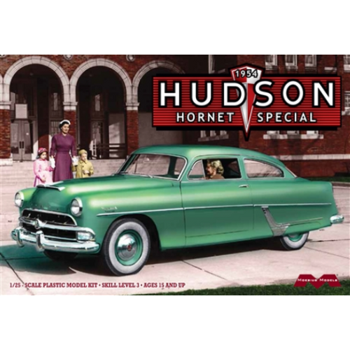 Moebius 1/25 1954 Hudson Hornet Special Plastic Model Kit [1214]