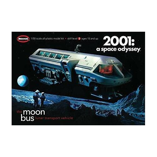 Moebius 1/50 2001 Moon Bus Plastic Model Kit