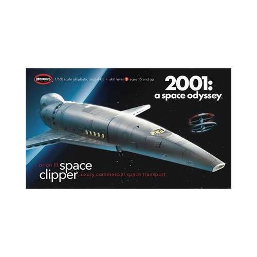 Moebius 1/160 2001 Space Clipper Orion Plastic Model Kit