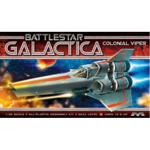 Moebius 940 Battlestar Galactica Original MKI Viper Plastic Model Kit