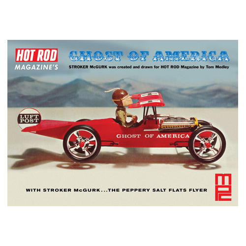 *DISC*MPC 866 1/18 Stroker McGurk Ghost of America "Flying Car" Hot Rod Magazine