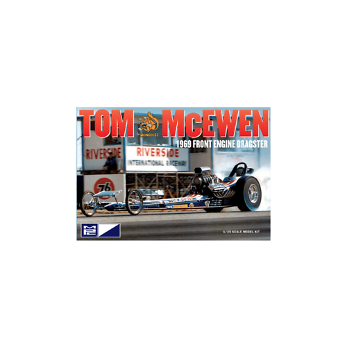 Mpc 900 1/25 Tom Mcewen Tirend Front Engine Dragster 2T Plastic Model Kit - Mpc900