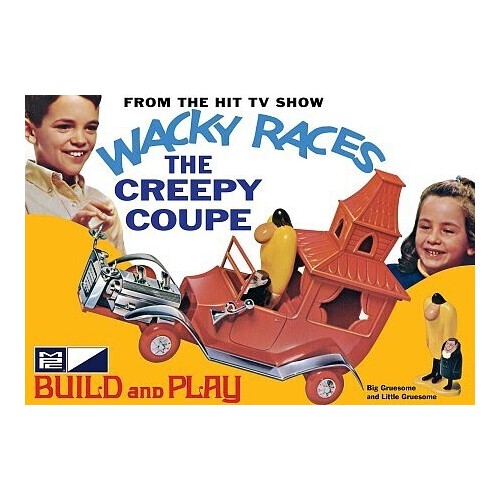 MPC 1/32 Wacky Races - Creepy Coupe  (SNAP) Plastic Model Kit