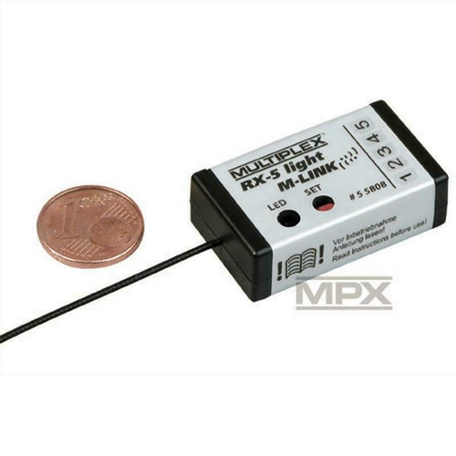 Multiplex Rx-5 Light M-Link 2.4 Ghz Receiver - Mpx55808