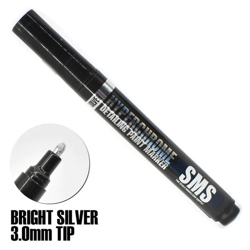 HyperChrome Marker BRIGHT SILVER 3mm