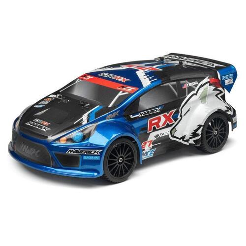 Maverick Rally Painted Body Blue With Decals (Ion Rx) [MV28070]