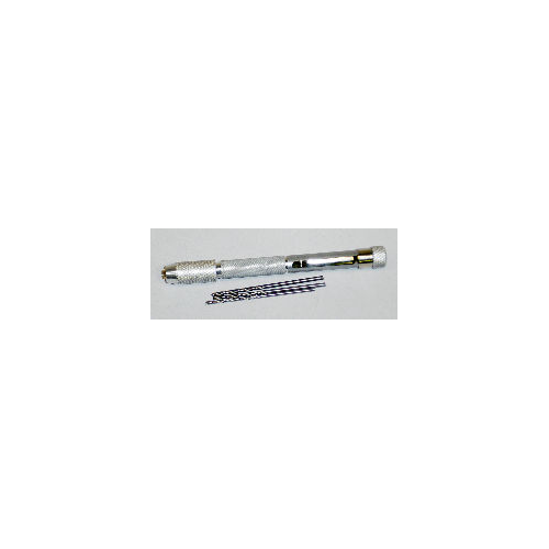 C.Y. PIN VISE WITH 3 DRILL BITS