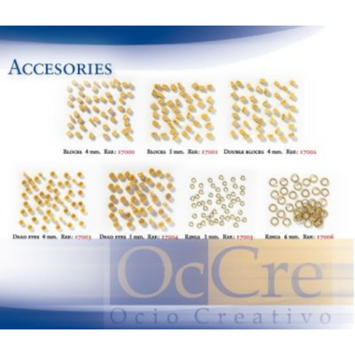 *DISC*RINGS 6MM 100 PIECES